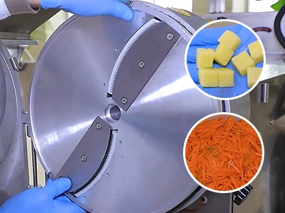 Multifunctional Vegetable Cutting Machine (Double Head)