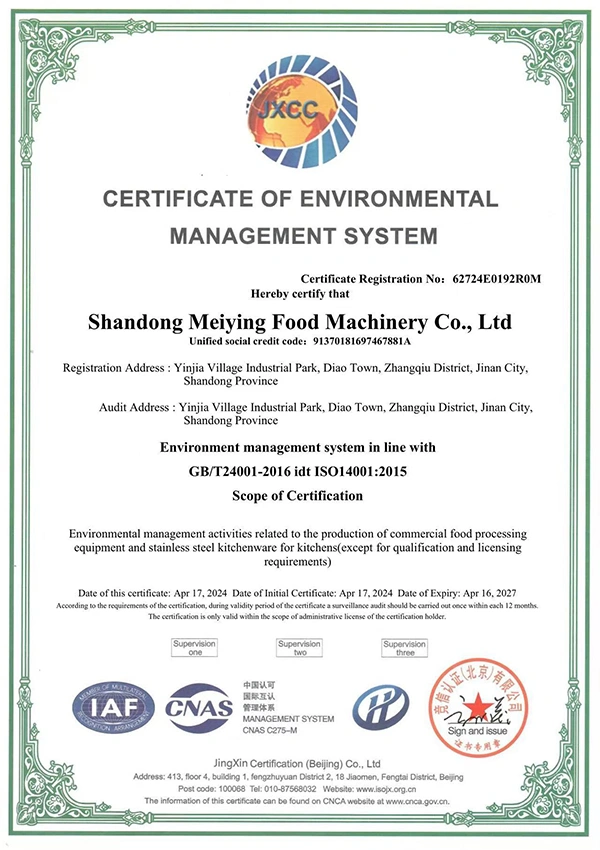 ISO 14001:2015 Environmental Management System